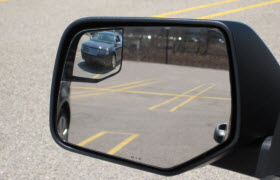 Ford Blind Spot Mirror. Photo by Ford.